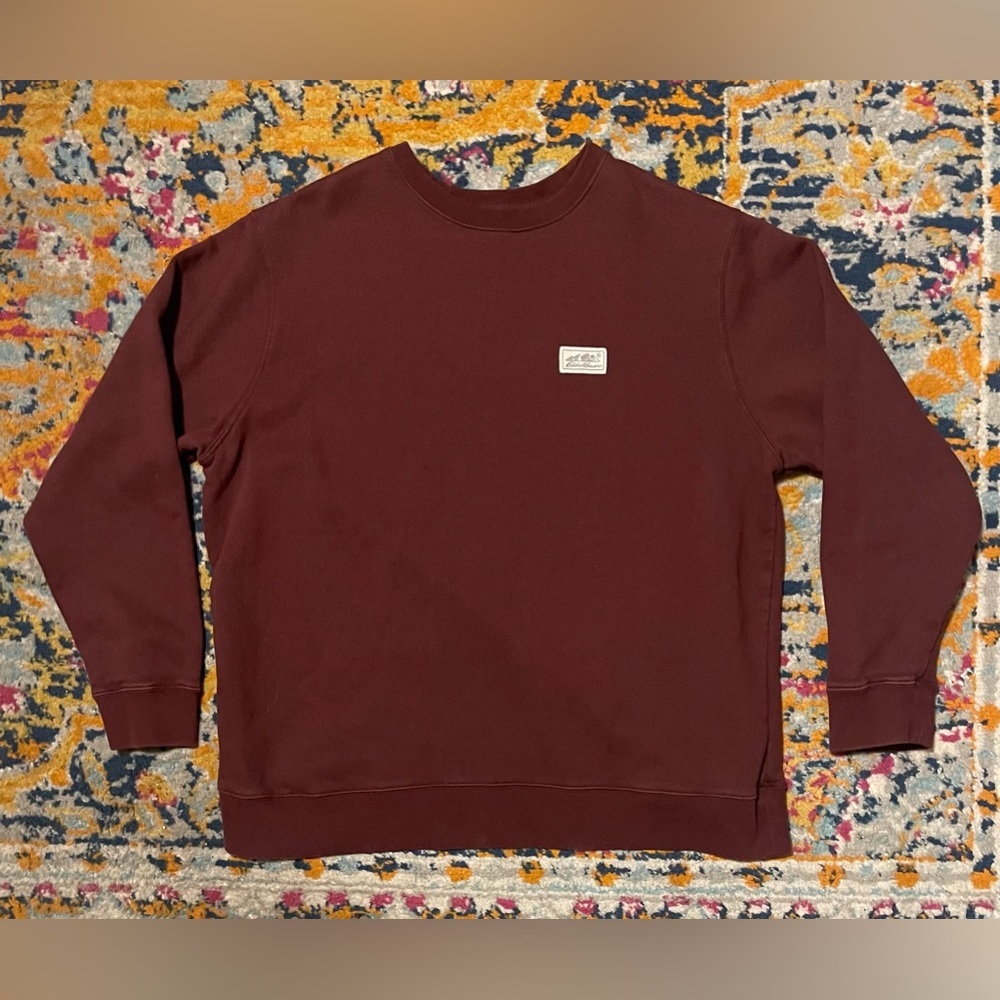 Eddie Bauer Crew Sweatshirt Logo 2XL